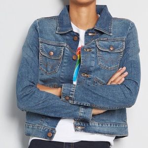 Wrangler x ModCloth Denim Trucker Jacket NWOT